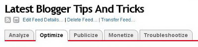 Add FeedFlare below your Blog Post 1