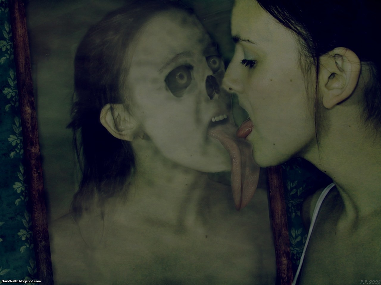 Gentle touch of death | Dark Wallpaper Download