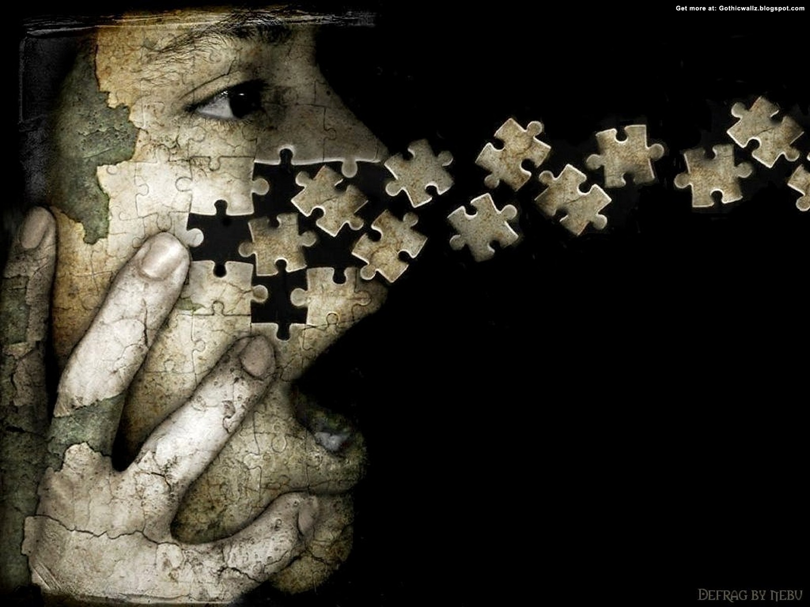 Defragmantation | Gothic Wallpaper Download