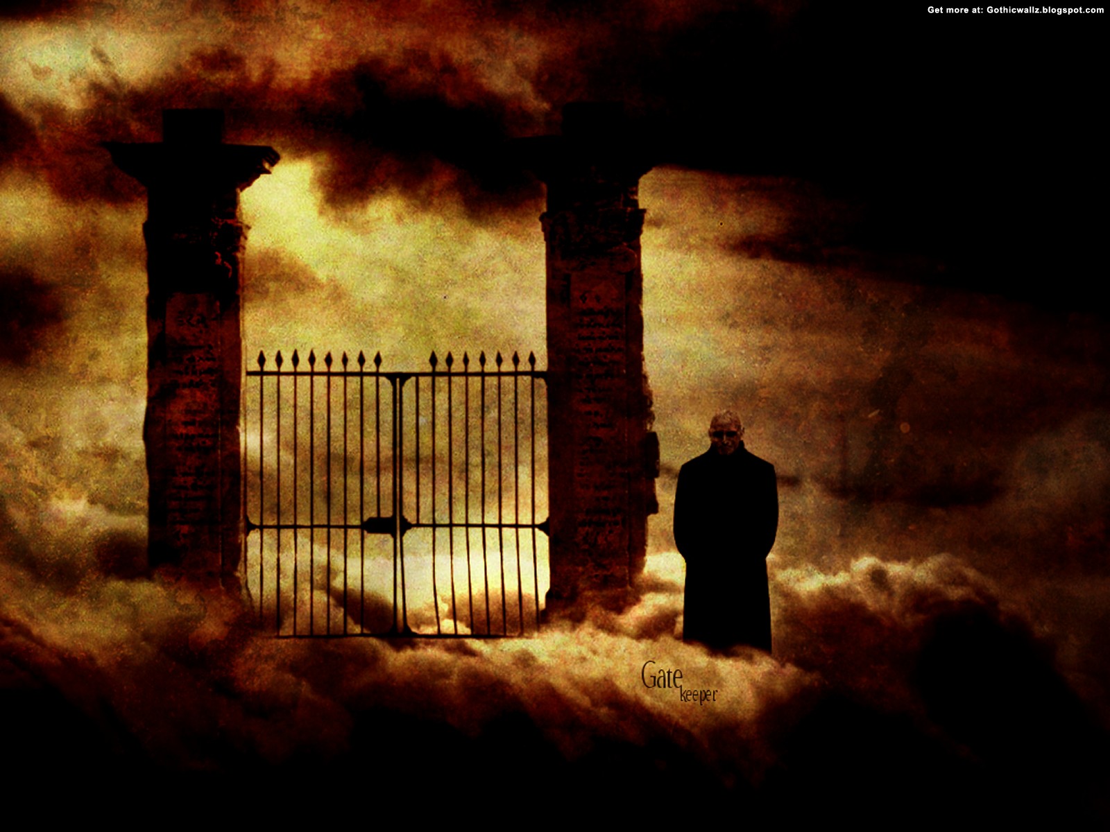 Gate keeper | Gothic Wallpaper Download