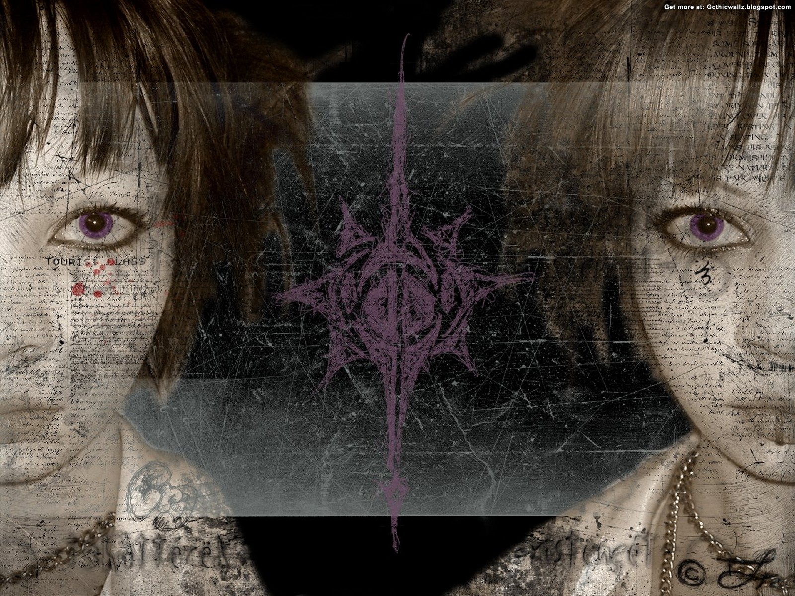 Gemini The Twins | Gothic Wallpaper Download