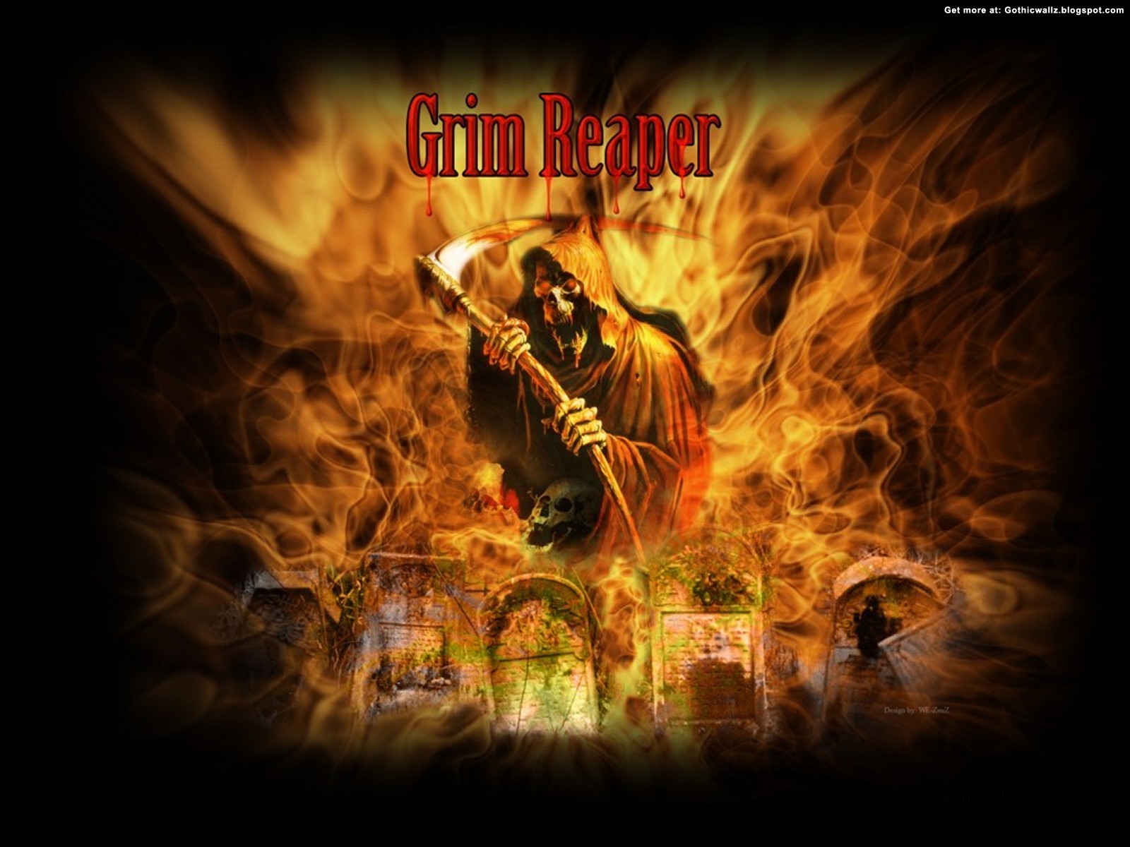 Grim Reaper | Gothic Wallpaper Download