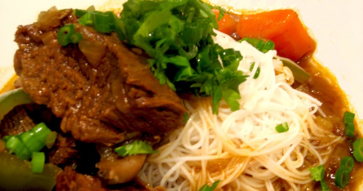 Sugar and Spice and All Things Nice Beef Brisket Noodle Soup