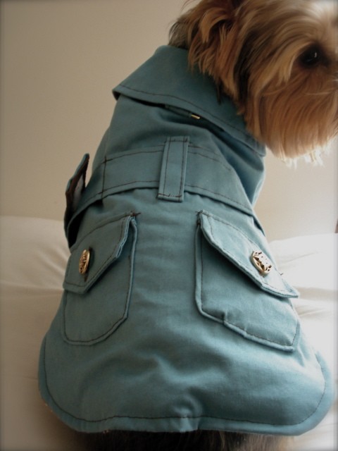 Small Alex Canvas Dog in Larkspur Blue 30 off The Alex is the second 