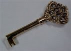 Ornate Victorian key