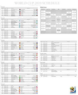 download poster schedule soccer world cup 2010