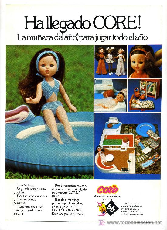 muñeca core todocoleccion