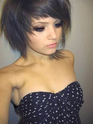 Emo Hair Styles With Image Emo Girls Hairstyle With Short Black Emo Hair