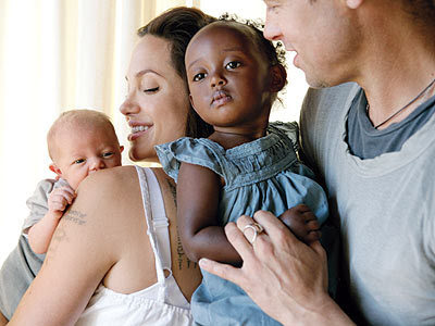 Angelina's kids think she's weird. Angelina's kids think she's weird.