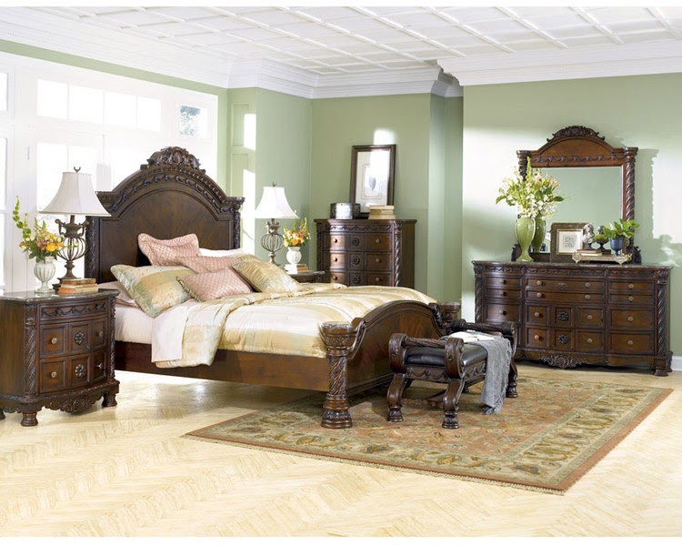 Bedroom Furniture Discounts ASHLEY NORTH SHORE 6 Piece Bedroom SET ON