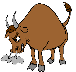 cute cartoon bulls