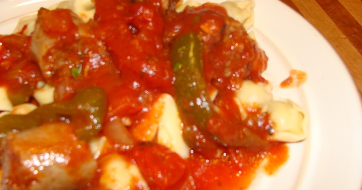 Just Cooking Baked Sweet Italian Sausage with Red Wine Marinara