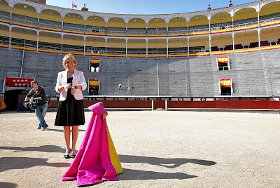 Espe, ayer en Las Ventas