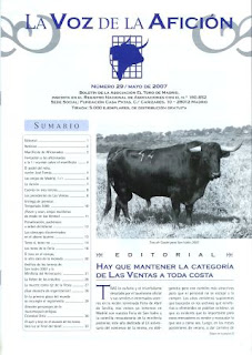 Portada del número 30 de La Voz de la Afición