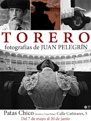 Cartel de la exposición de Juan Pelegrín