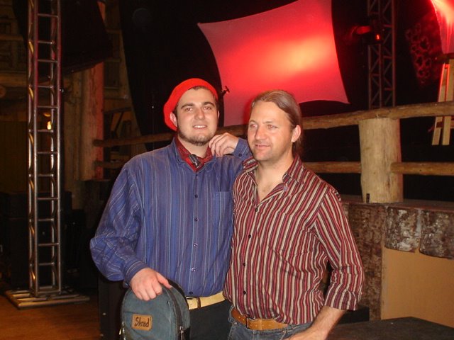 Mauro Adada e o amigo Rafael