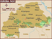 Burkina Faso Map