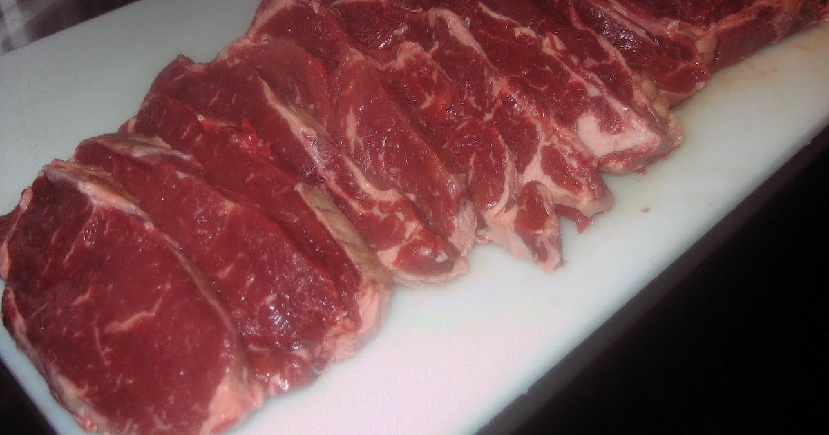 Opinions & And Rectums,We All Got One! Whole New York Strip Loin , Cut