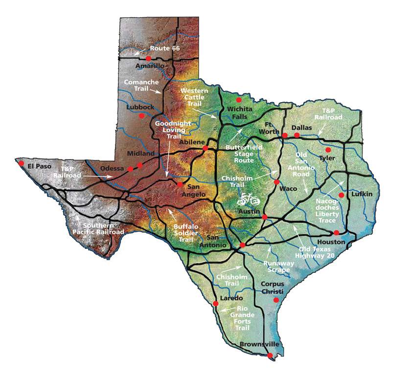 A Texas state cycling network?