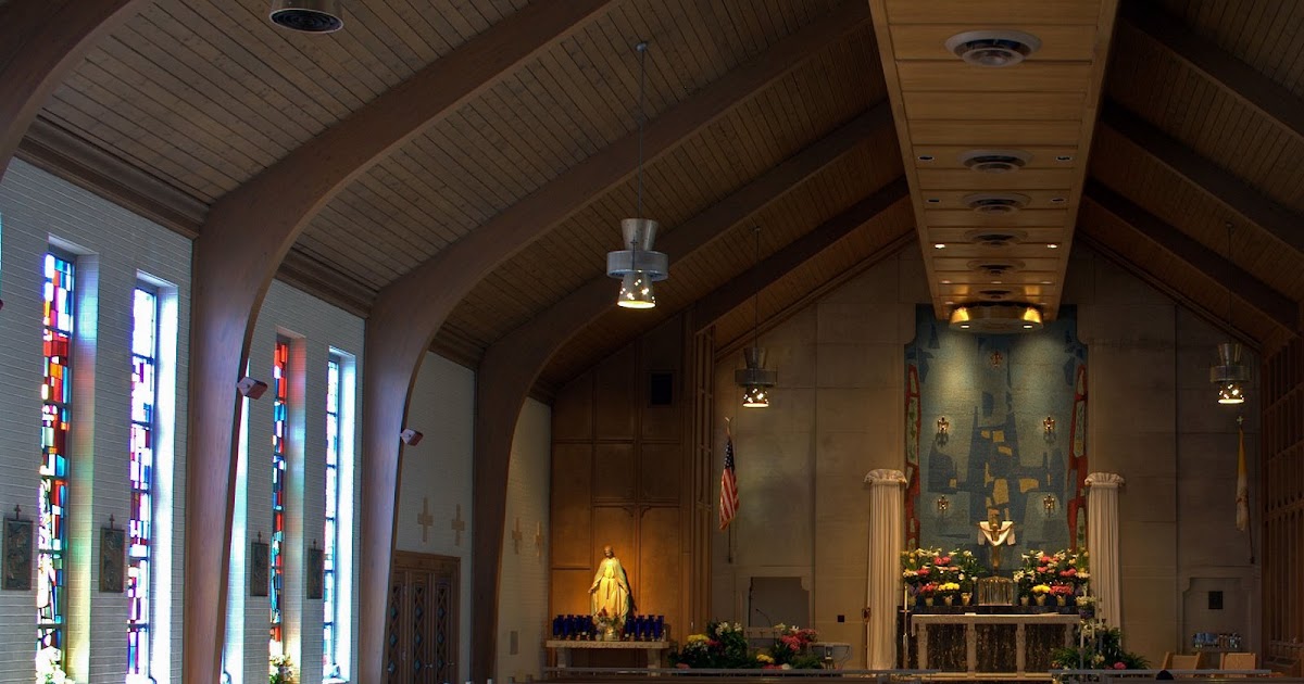 Cross Tipped Churches Immaculate Conception Church Easter Altar