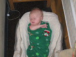 Getting too big for the blanket swaddle!