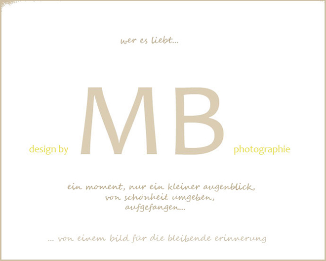 design by MB photographie "Hochzeit"