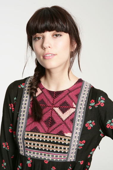 russian embroidered dress