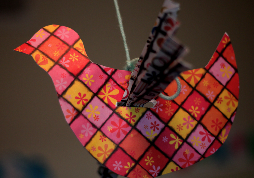 bedtime tales: Preschool Activity: Paper Bird Cut Outs