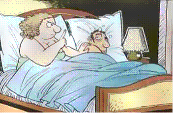 Wife is unable to sleep because of husband's snoring Wife is unable to sleep because of husband's snoring