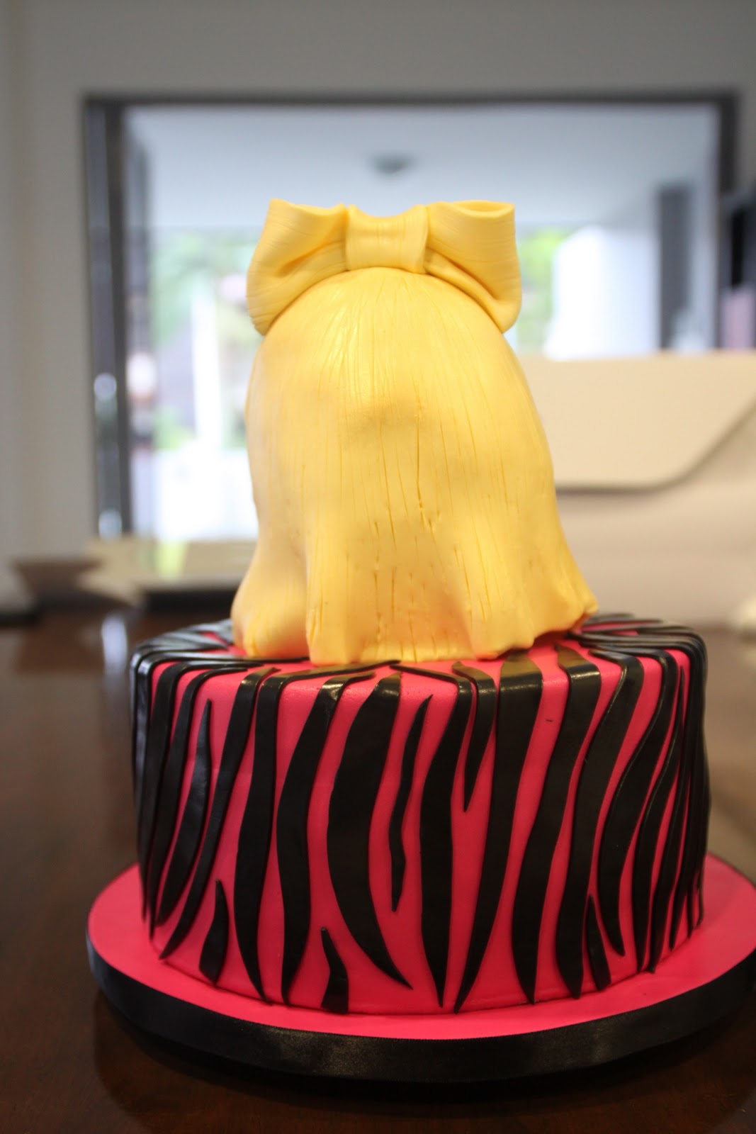 Crazy Hair Themed Cake