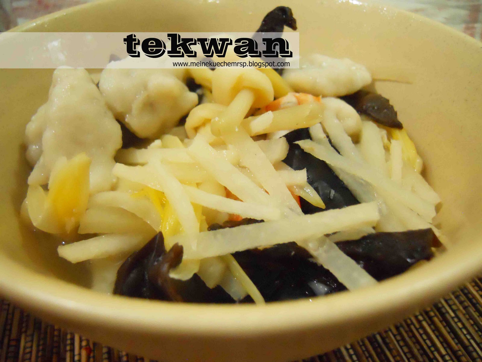 Resep Tekwan