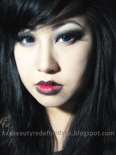 a Vampire makeup look. vampires makeup. a Vampire makeup look.
