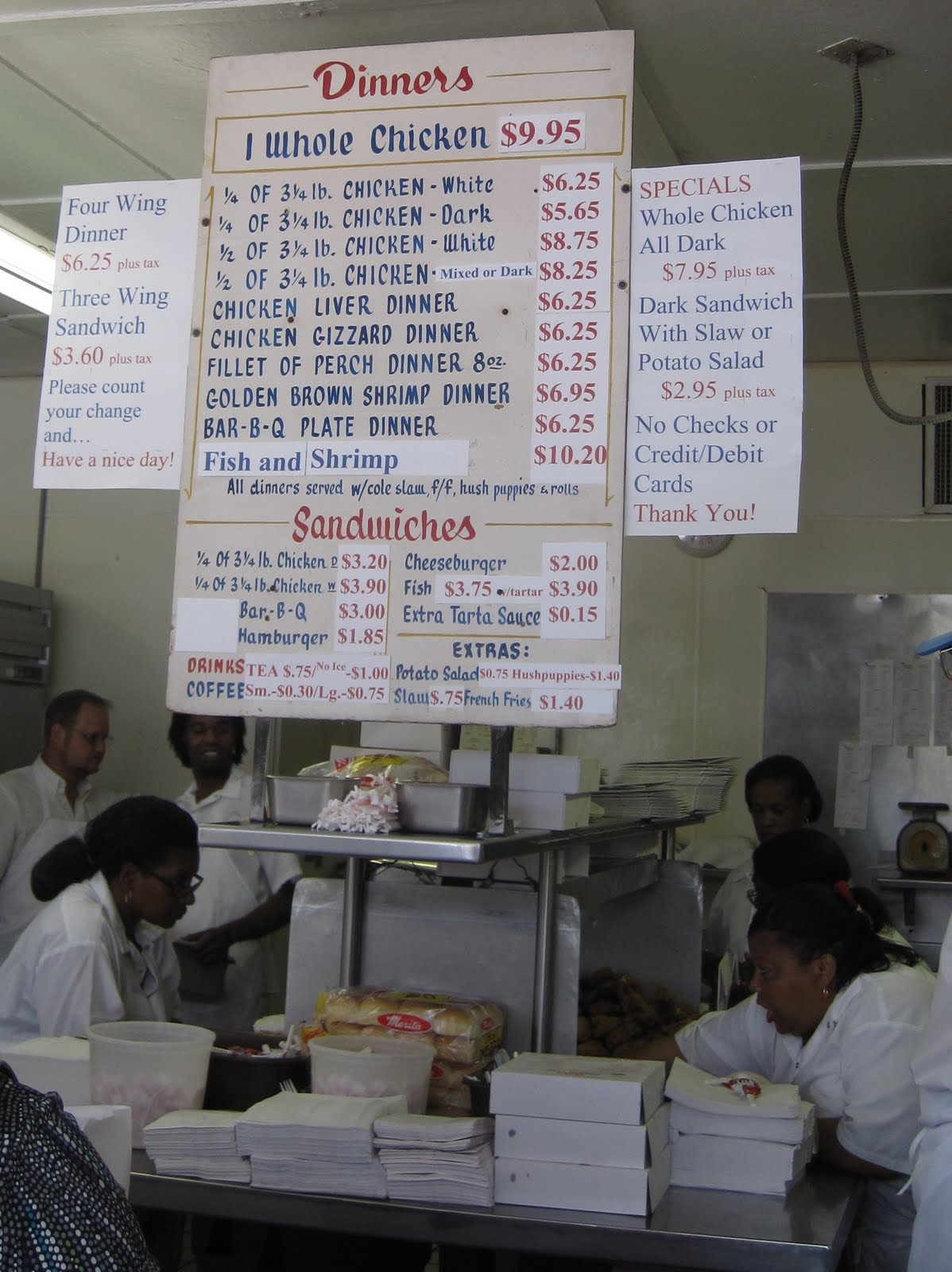 ...in the Queen City Charlotte Food Price's Chicken Coop