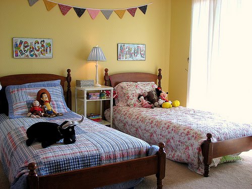 Boy Girl Shared Bedroom Ideas | little lovables vintage linen springtime nursery Boy Girl Shared Bedroom Ideas | little lovables vintage linen springtime nursery