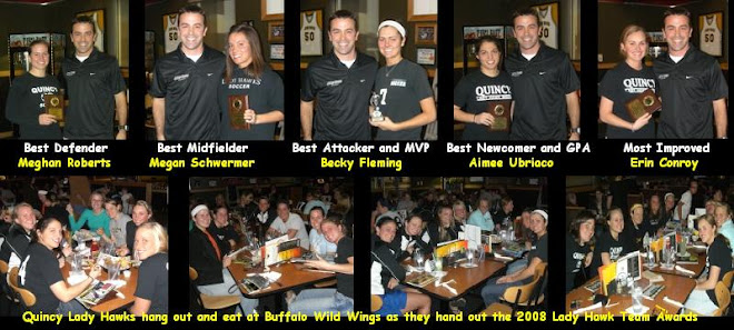 Lady Hawks Hand Out Team Awards at Buffalo Wild Wings