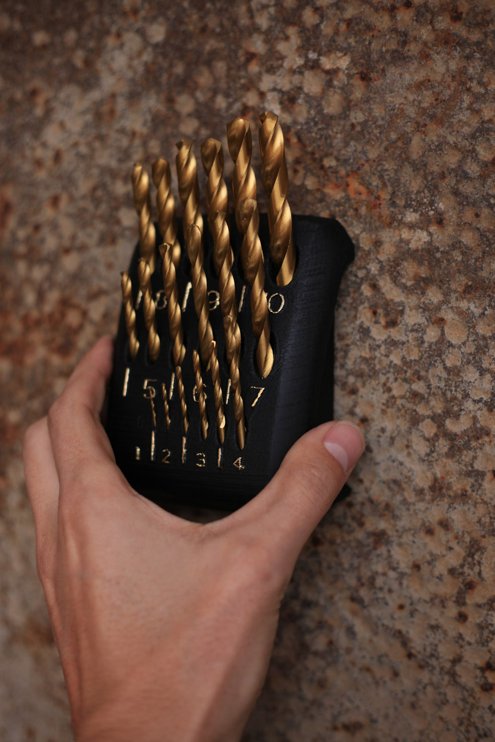 Product Designer Luke Ritchie The drill bit caddy