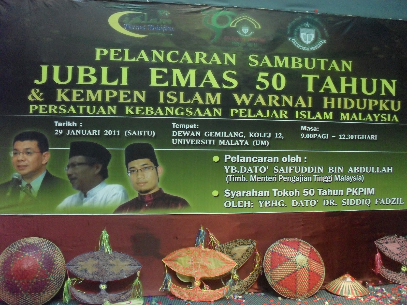 sekitar Majlis Pelancaran Sambutan Jubli Emas 50 Tahun PKPIM | t.i.n.t