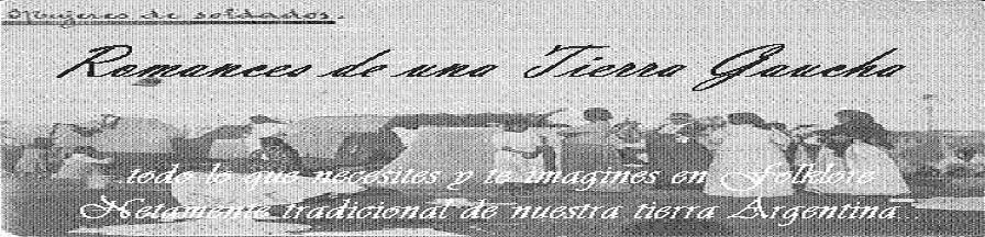 Romances de una Tierra Gaucha