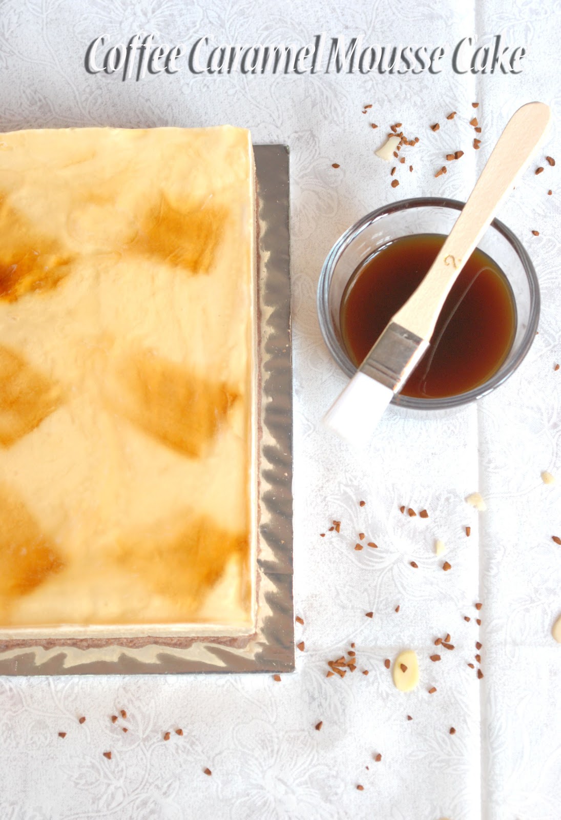 Sweets and Loves Coffee Caramel Mousse Cake