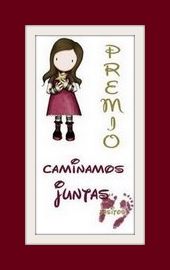 PREMIO A ESTE BLOG: CAMINAMOS JUNTAS