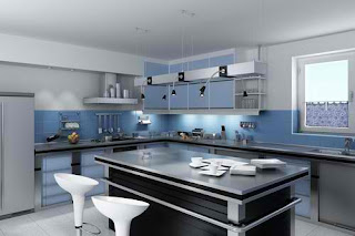 Modern Color Kitchen Design