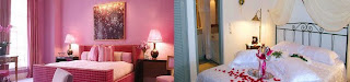 Pink and White Design, Romantic Bedrooms
