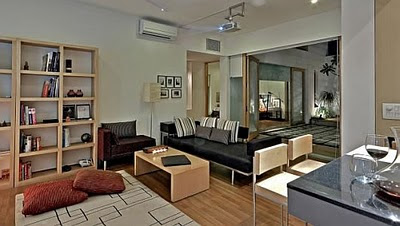 Indian Modern Contemporary Home Design living room