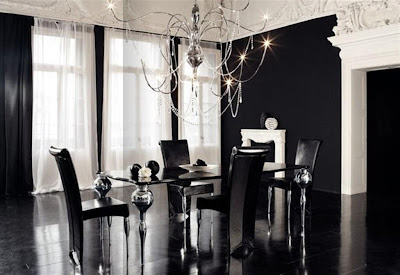 Dining Room with Gothic Design Ideas by Cattelan Italia