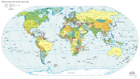 world map outline with country names. world map outline with country