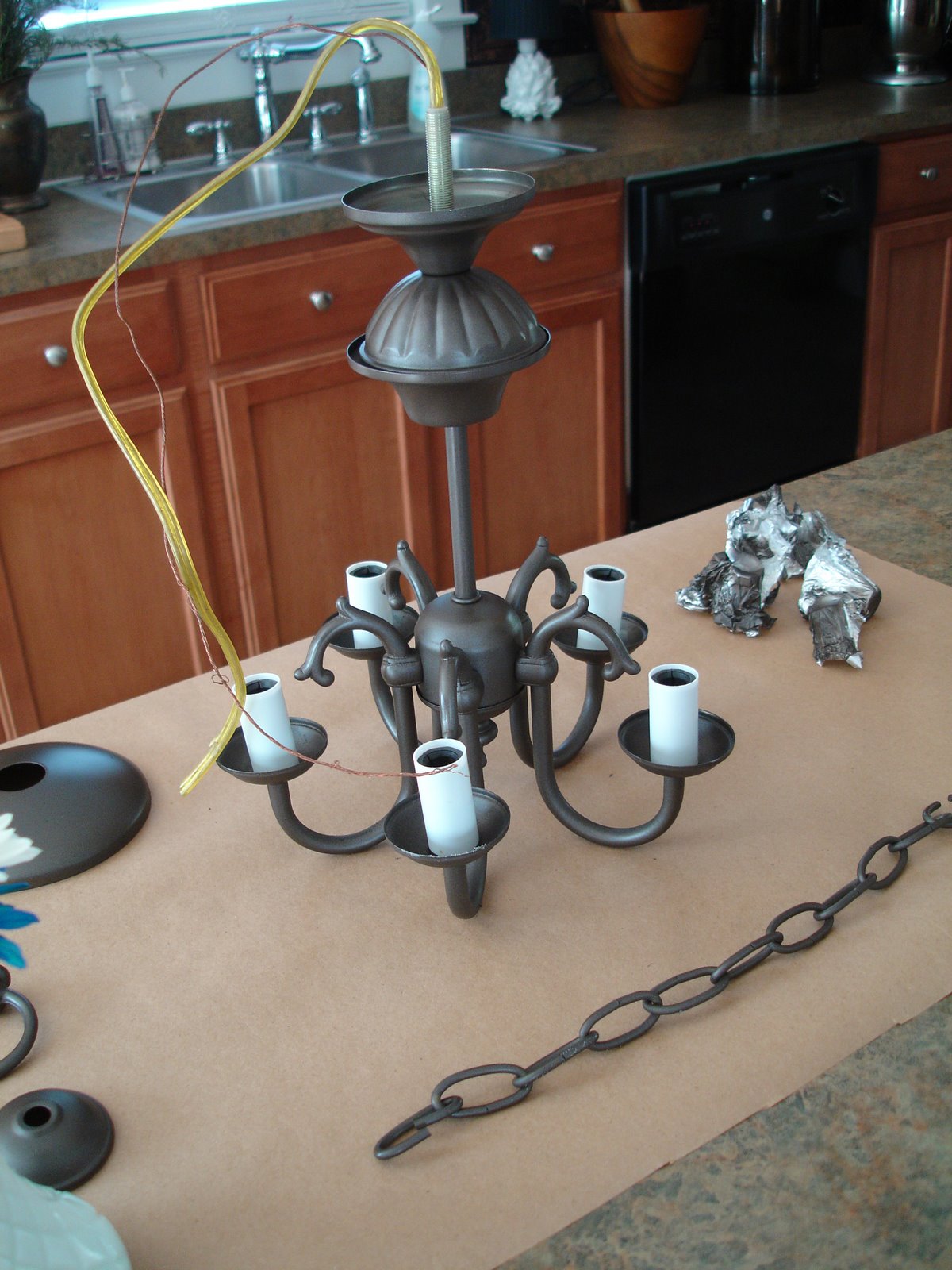 Dwellings By Devore Chandelier Revamp Chandelier Revamp