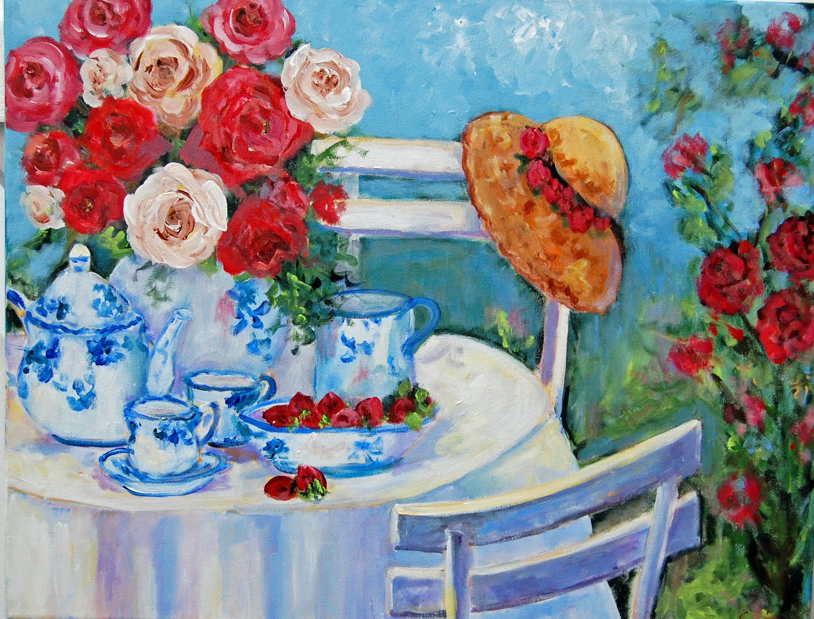 My Painted Garden: The Art of Tea