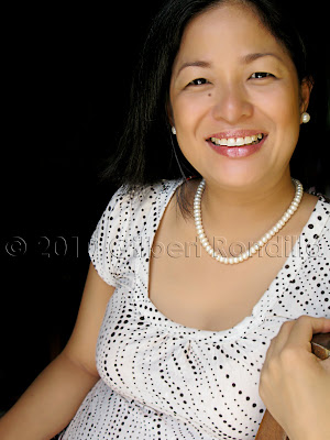 Portrait of a pregnant woman