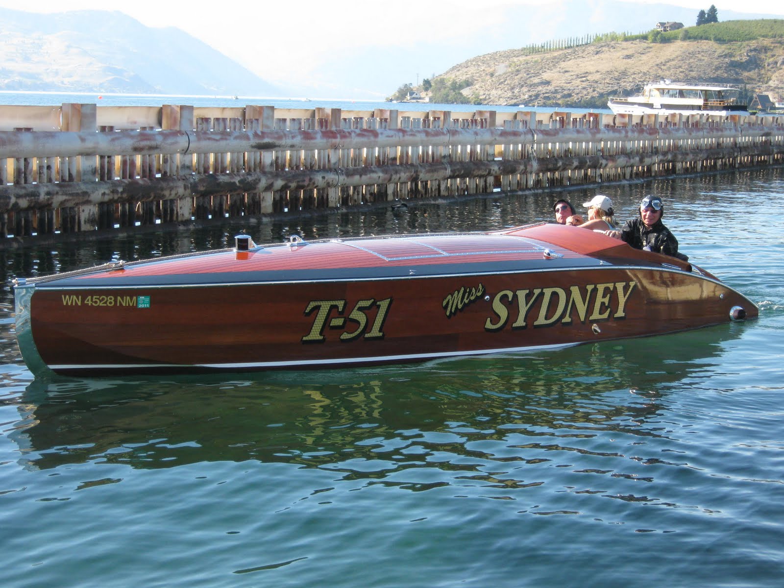 Classic Wooden Yacht