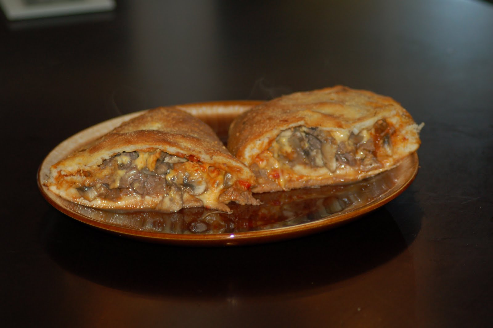 steak calzone